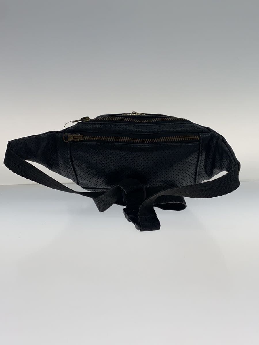 VANSON Waist Bag Leather BLK 3