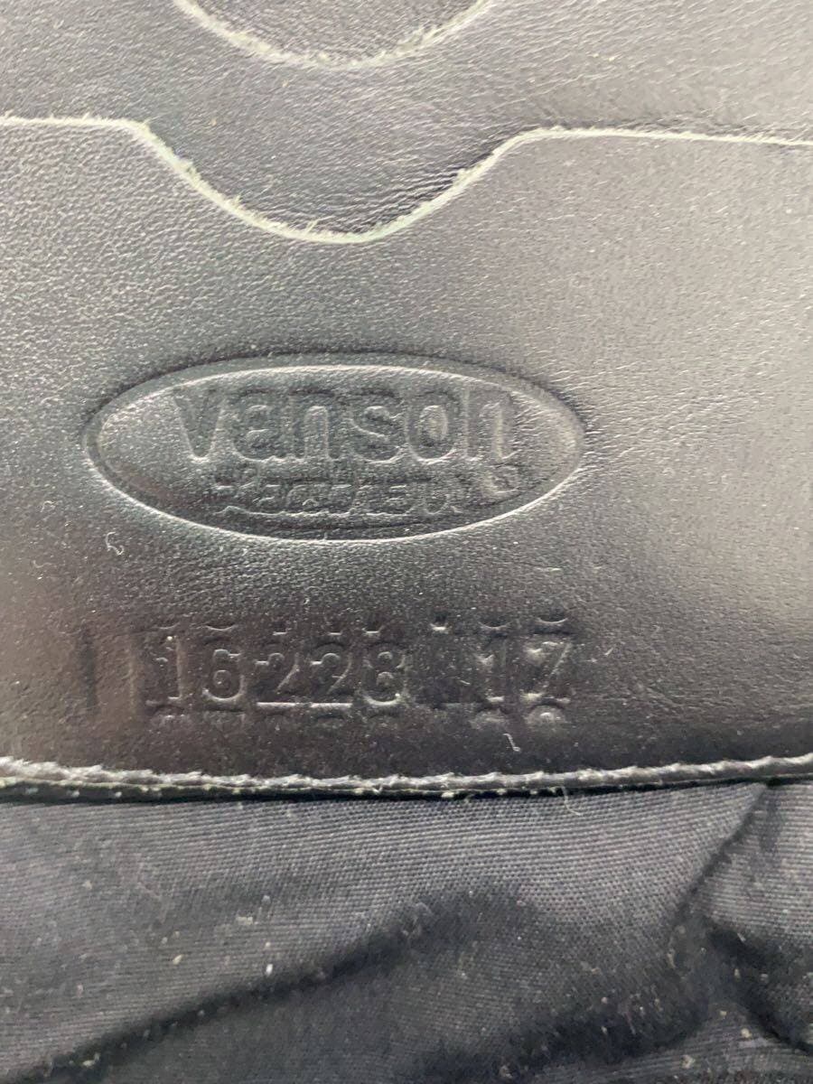 VANSON Waist Bag Leather BLK 5