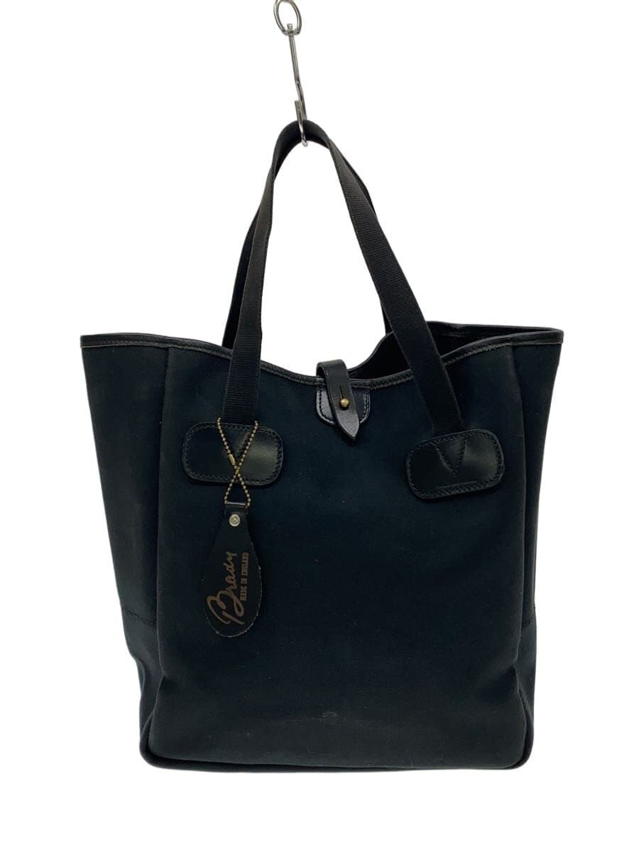 BRADY Tote Bag Canvas Black Plain