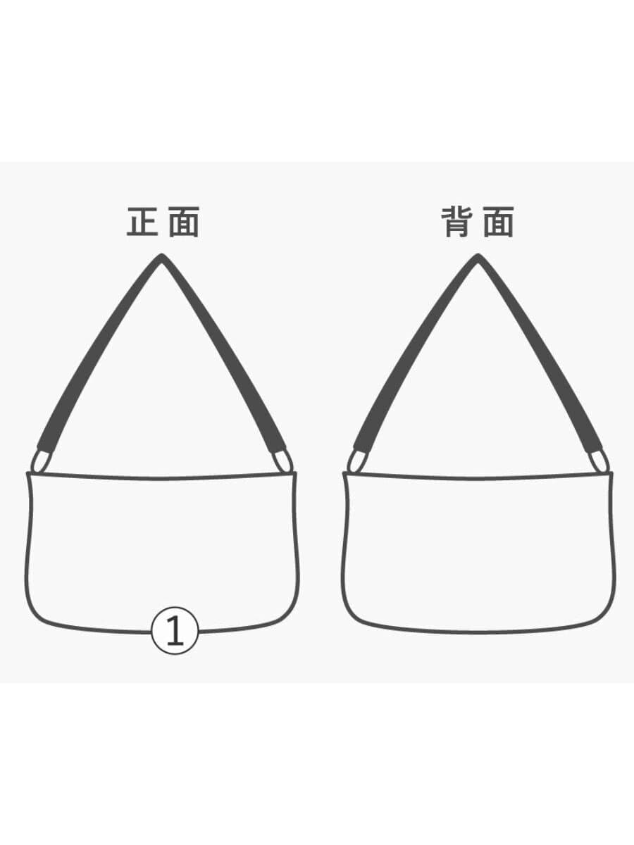 BRADY Tote Bag Canvas Black Plain 8