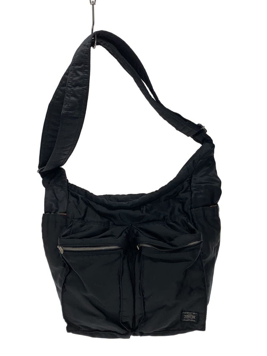 PORTER shoulder bag nylon BLK