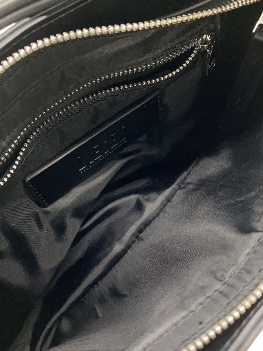Diesel Fashion Shoulder Bag Leather BLK x09100 6