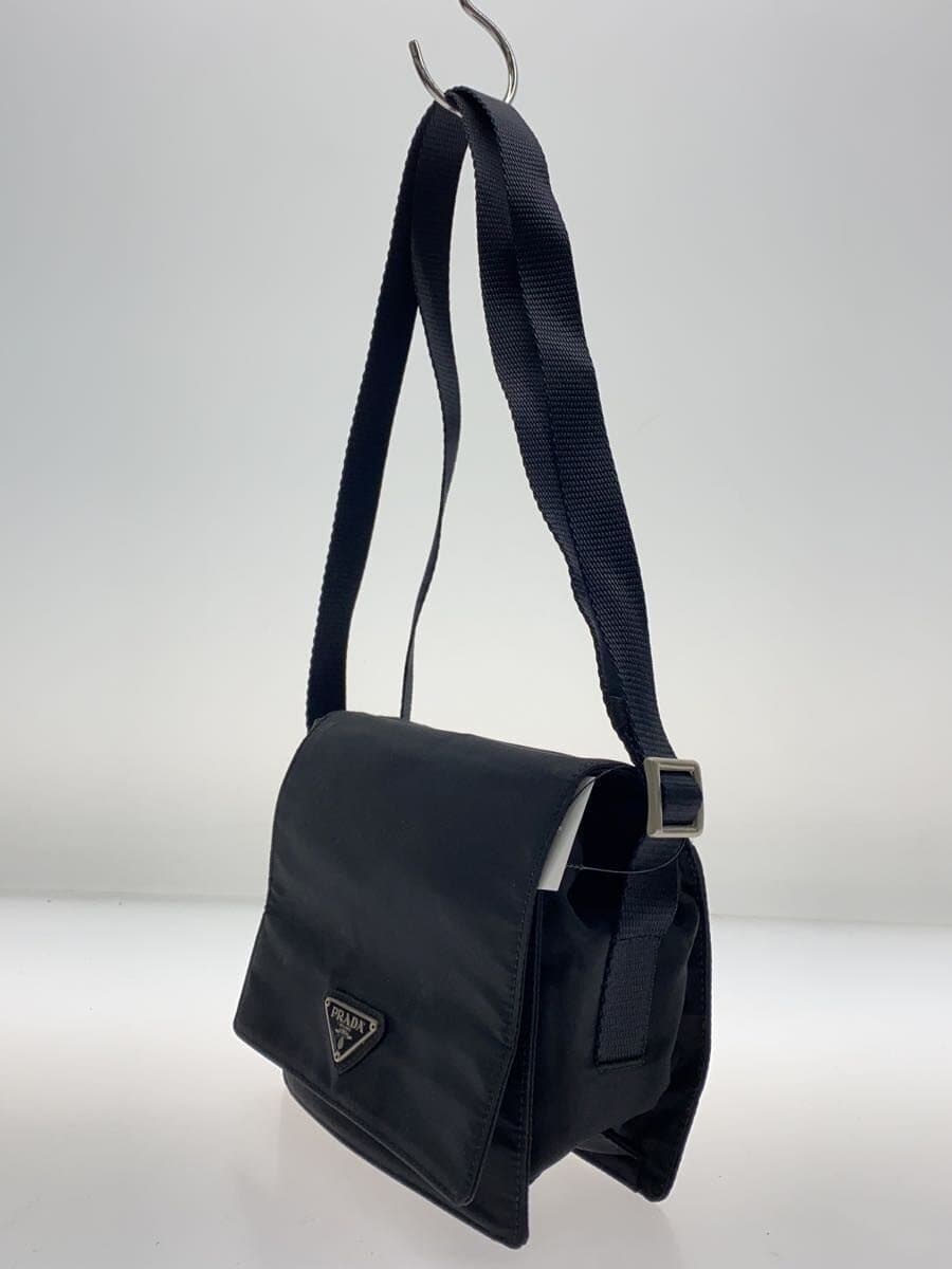 PRADA Shoulder Bag Nylon BLK 2