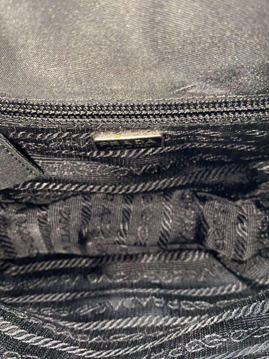 PRADA Shoulder Bag Nylon BLK 6