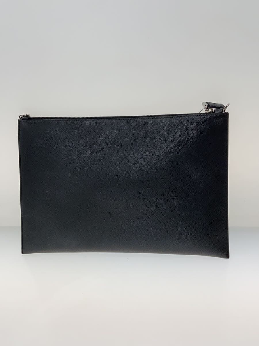 PRADA Second Bag PVC BLK 3