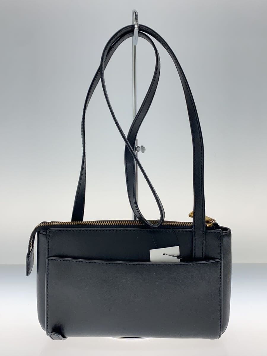 MARC JACOBS Shoulder Bag Leather BLK 3