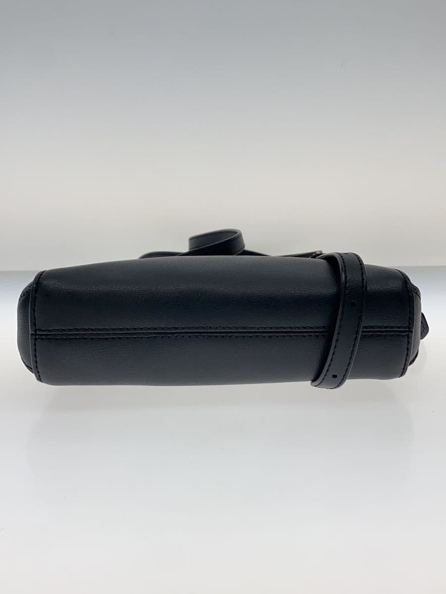 MARC JACOBS Shoulder Bag Leather BLK 4