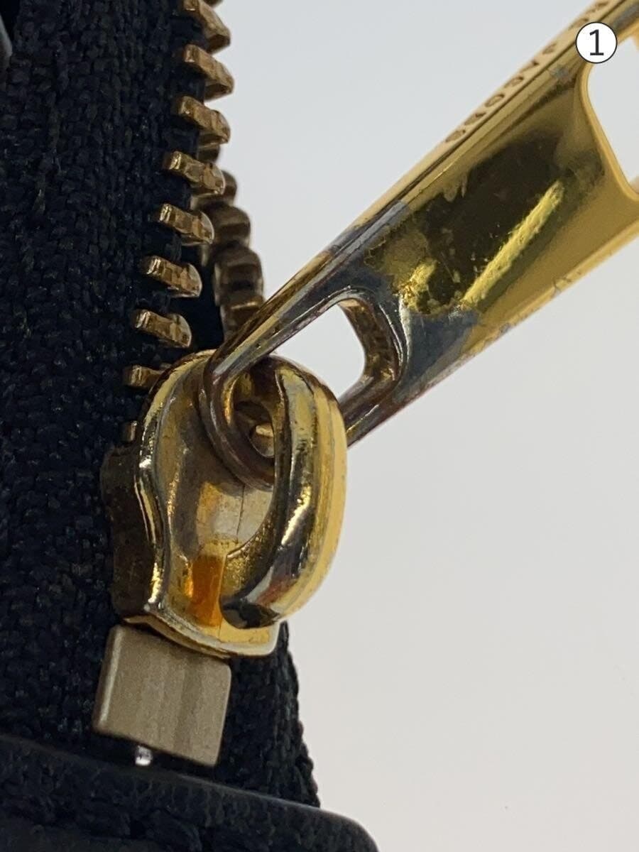 MARC JACOBS Shoulder Bag Leather BLK 7