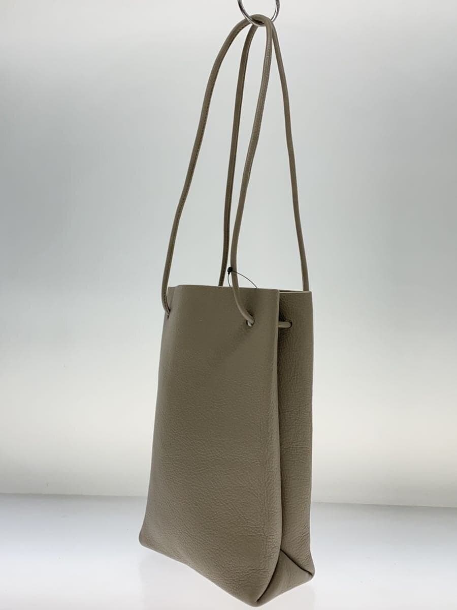 Aeta shoulder bag leather beige plain 2