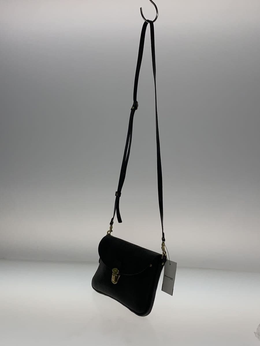 Analog shoulder bag Leather BLK 2