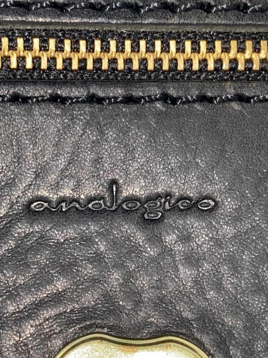 Analog shoulder bag Leather BLK 5