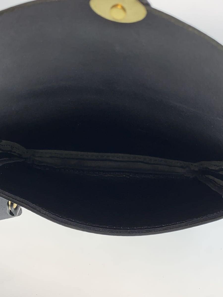 Analog shoulder bag Leather BLK 6