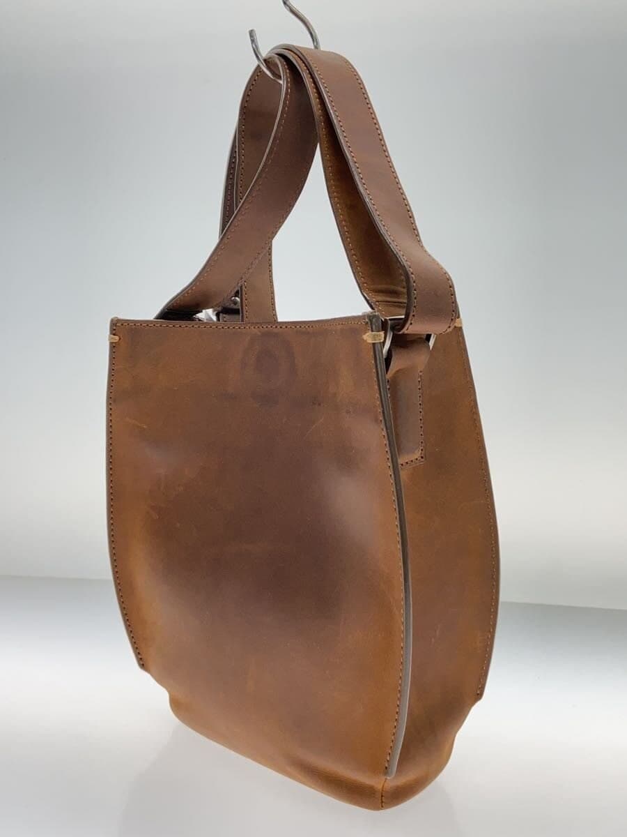 Tsuchiya Kaban Shoulder Bag Leather BRW 2