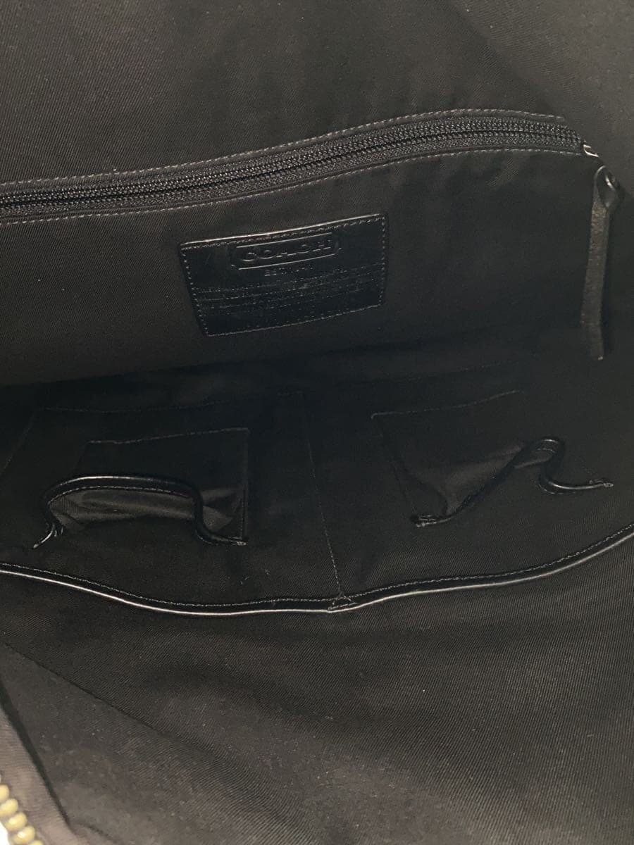 COACH tote bag -- BLK 70493 6