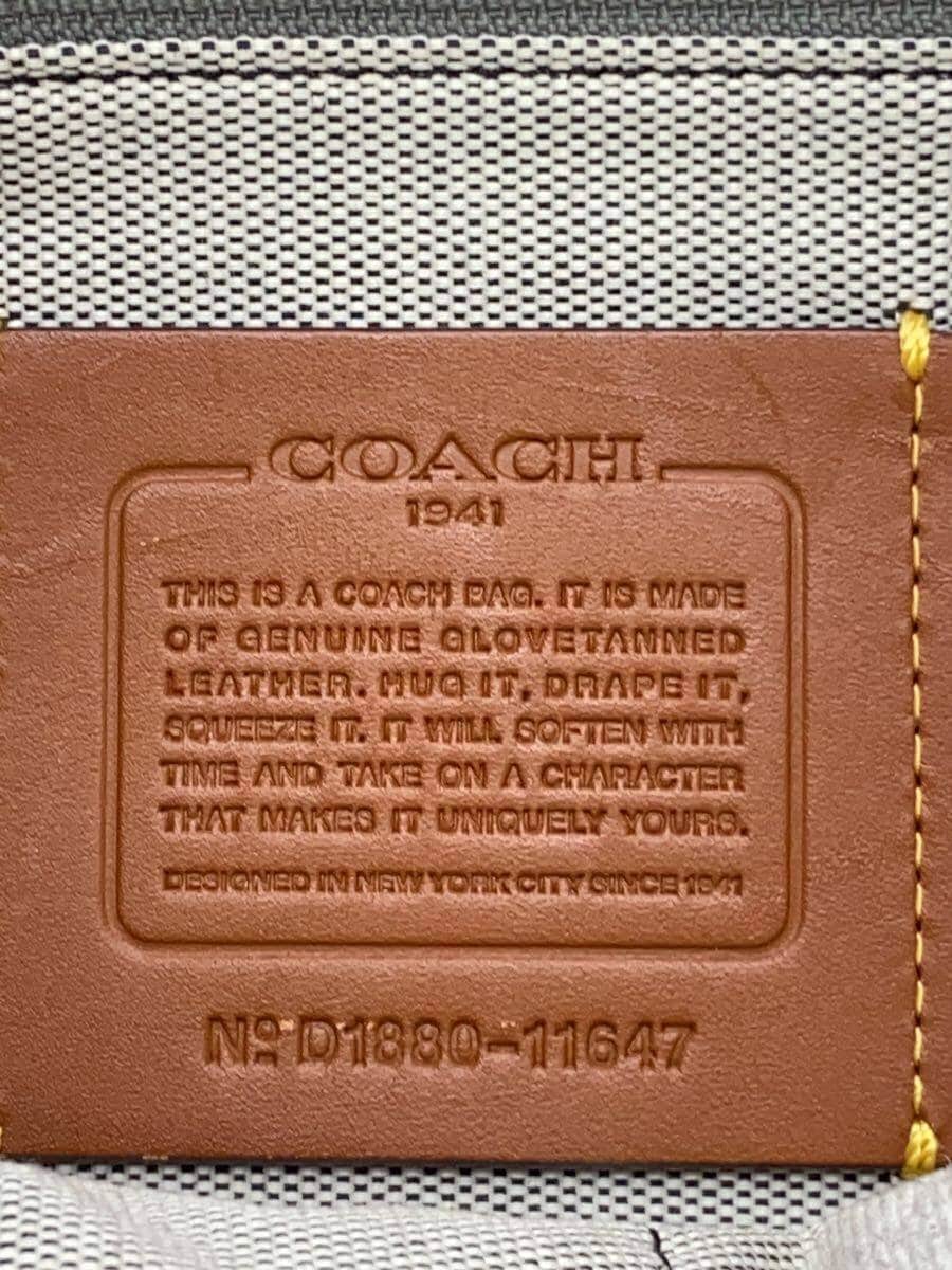 COACH bag leather CML D1880 5