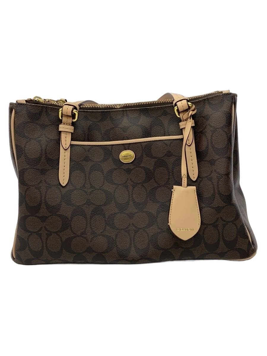 COACH Handbag PVC BRW Monogram
