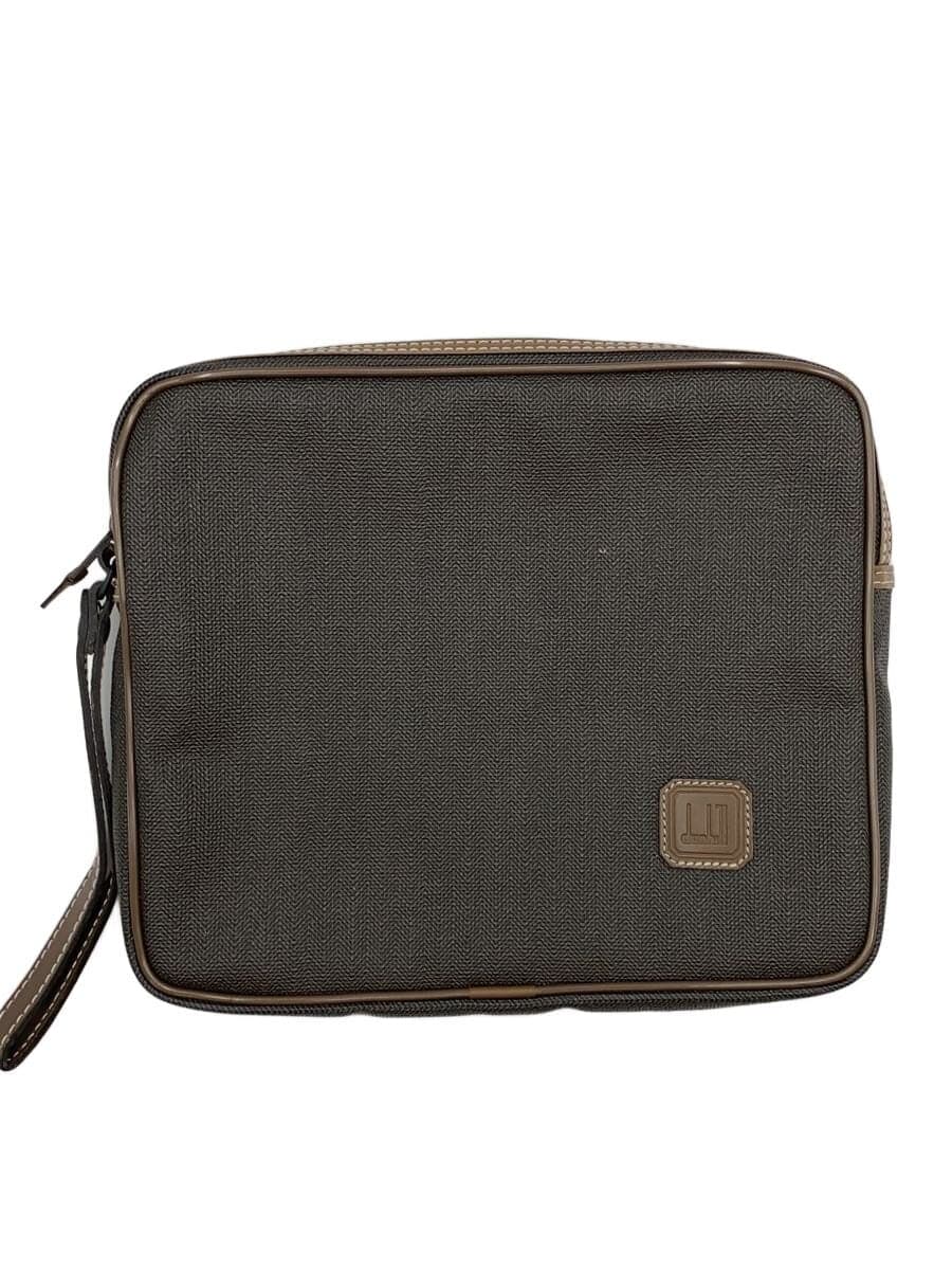 dunhill Second Bag Leather BRW Solid