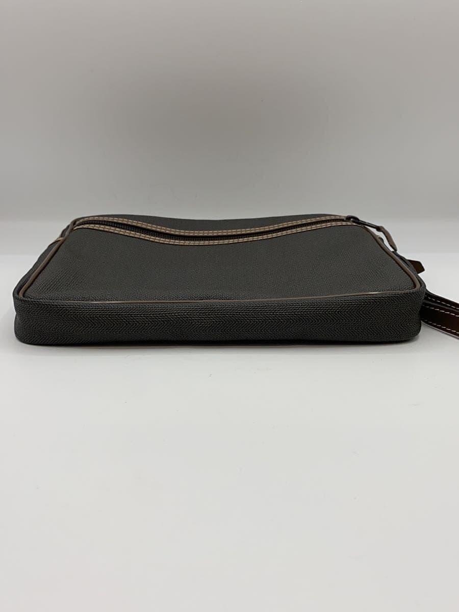 dunhill Second Bag Leather BRW Solid 4