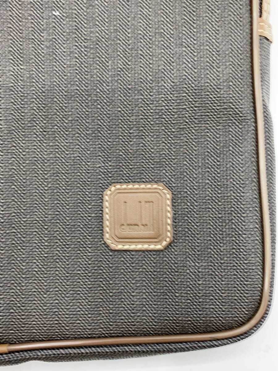 dunhill Second Bag Leather BRW Solid 5