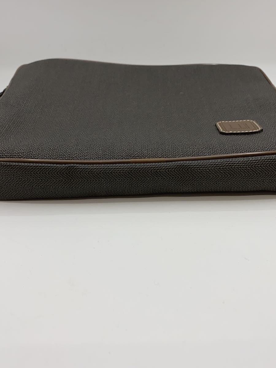 dunhill Second Bag Leather BRW Solid 7