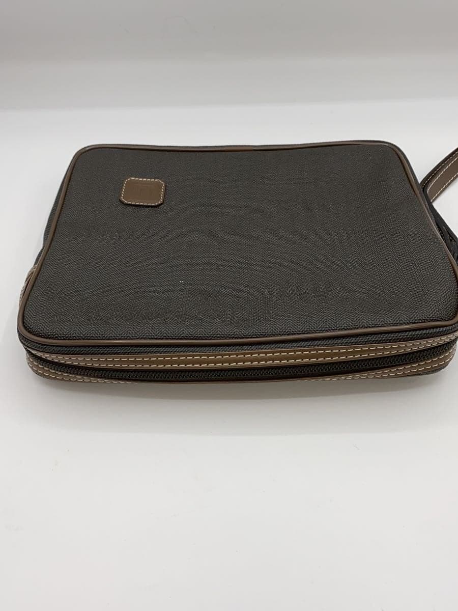 dunhill Second Bag Leather BRW Solid 8