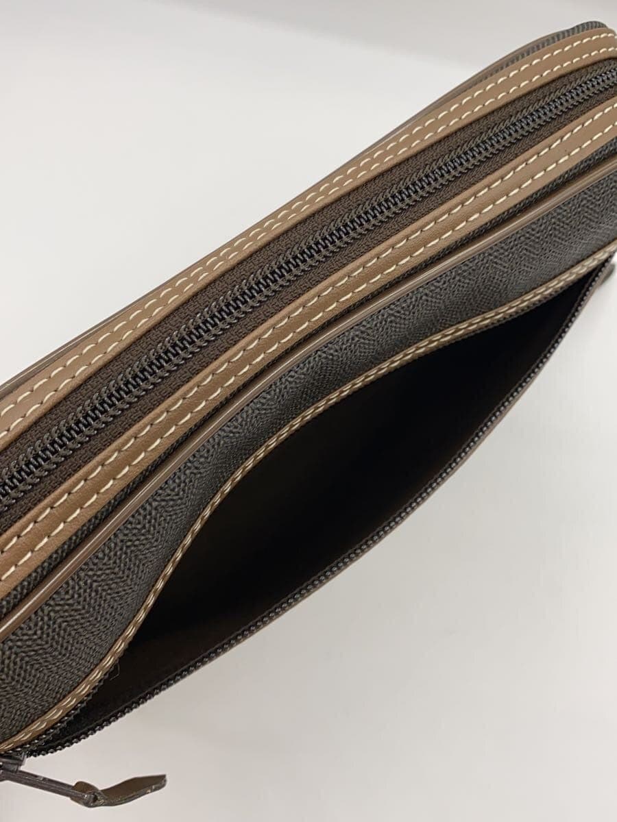 dunhill Second Bag Leather BRW Solid 9