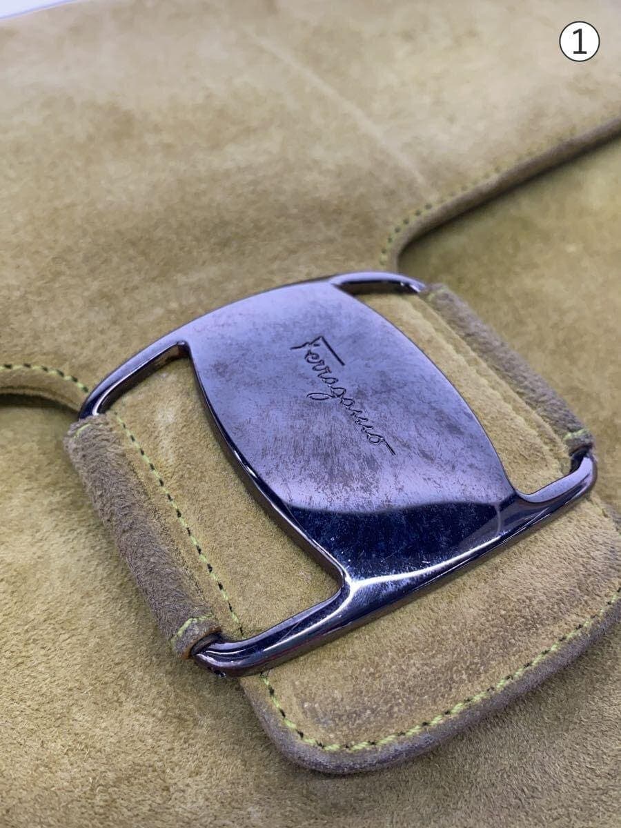 Salvatore Ferragamo Handbag GRN Solid BZ-21-7643 7