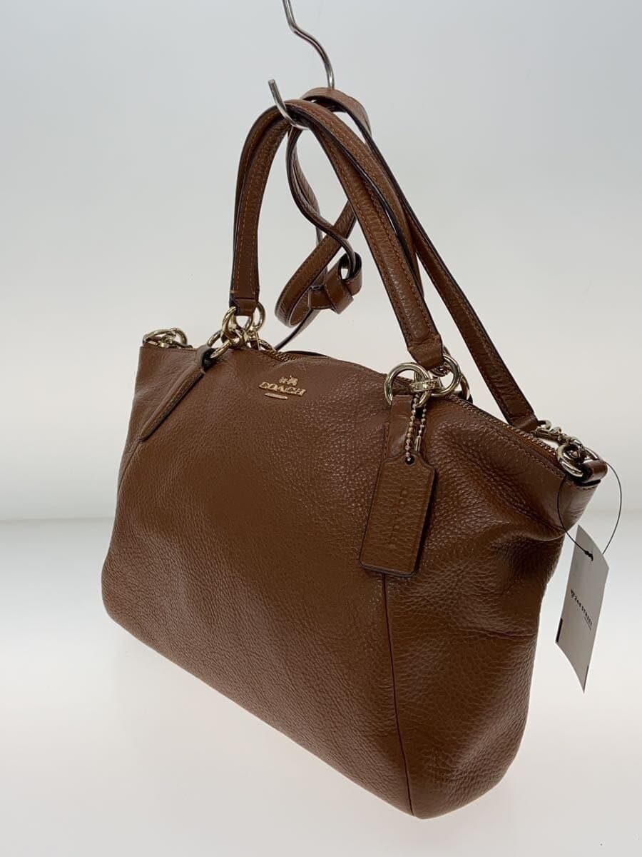 COACH handbag_all leather leather BRW F36675 2