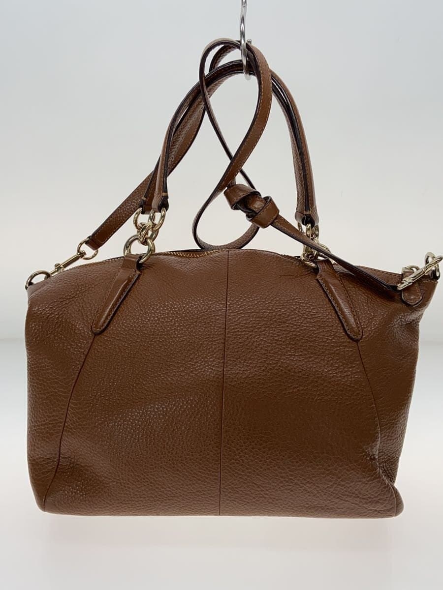 COACH handbag_all leather leather BRW F36675 3