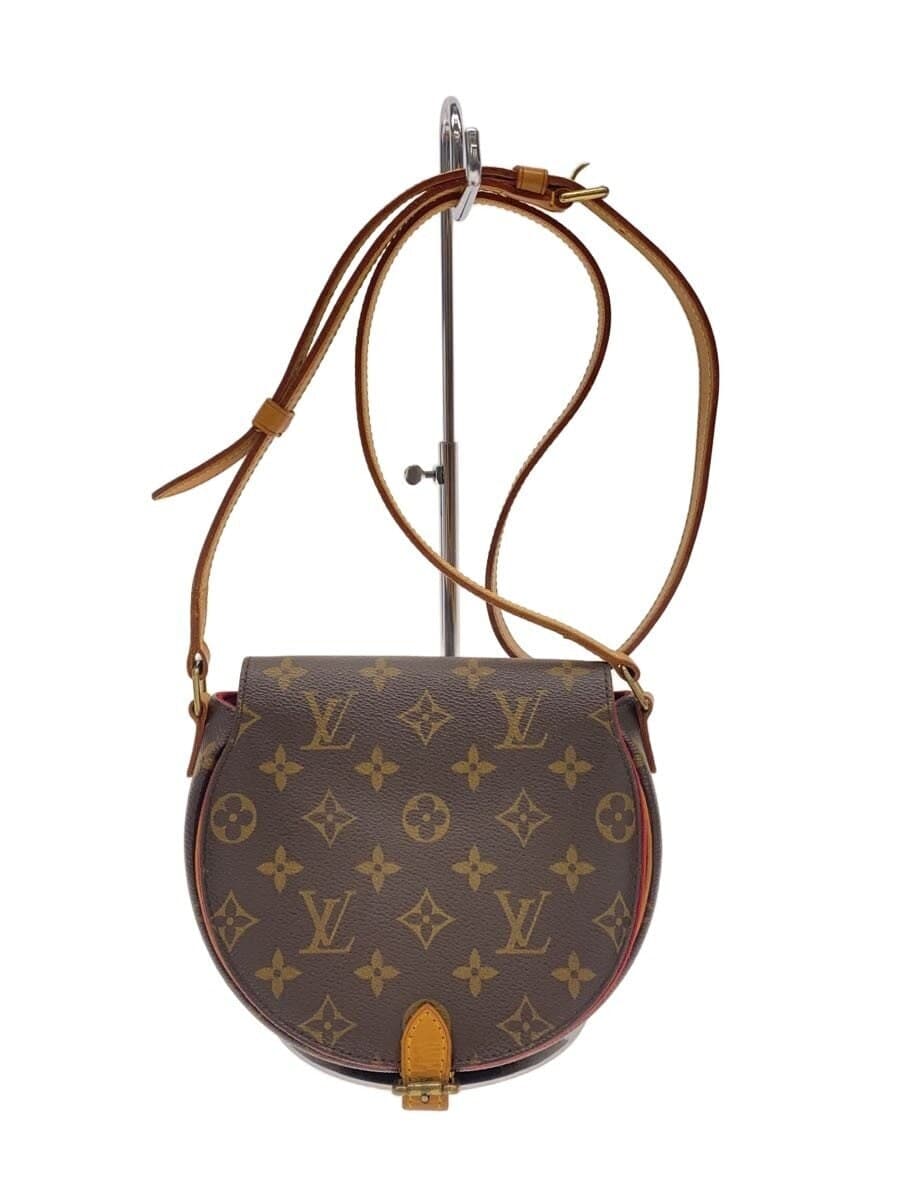 LOUIS VUITTON 1) Tambour Monogram Canvas PVC BRW Monogram M51179