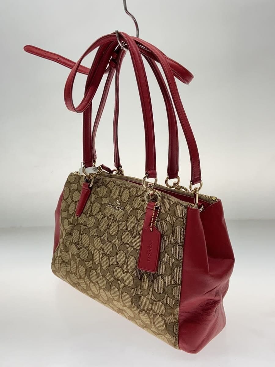 COACH handbag canvas multicolor all-over pattern F36607 2
