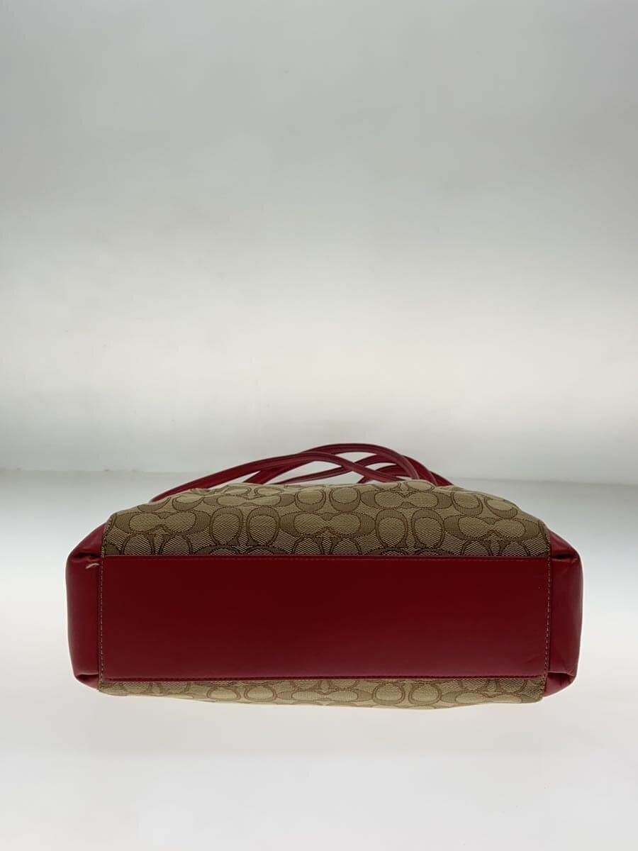 COACH handbag canvas multicolor all-over pattern F36607 4