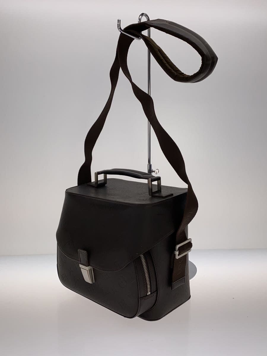 LOUIS VUITTON Charlie _Monogram Glace Leather BRW 2