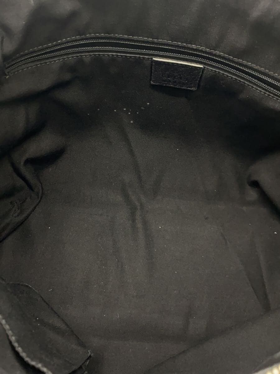 GUCCI Tote Bag_GG Canvas Canvas BLK 6