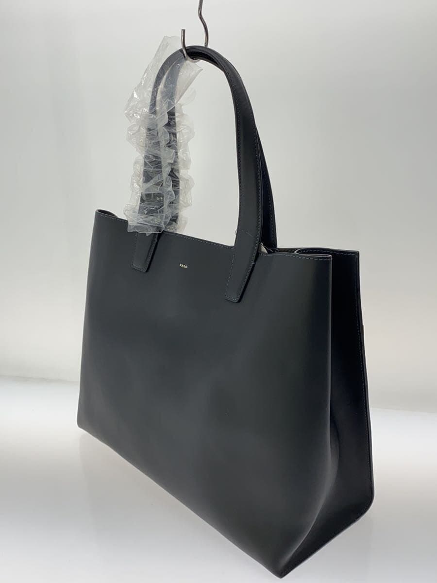 FARO Calma Tote Large Tote Bag Leather BLK F2311B101-310-001 2
