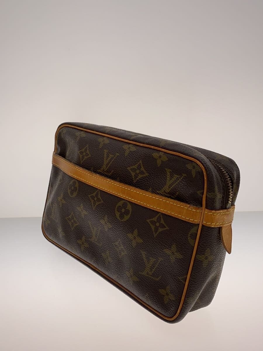 LOUIS VUITTON Compiegne 23_Monogram Canvas Leather BRW Monogram 2