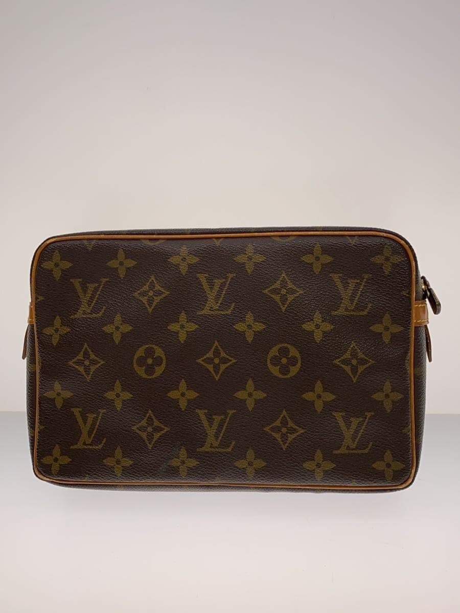 LOUIS VUITTON Compiegne 23_Monogram Canvas Leather BRW Monogram 3