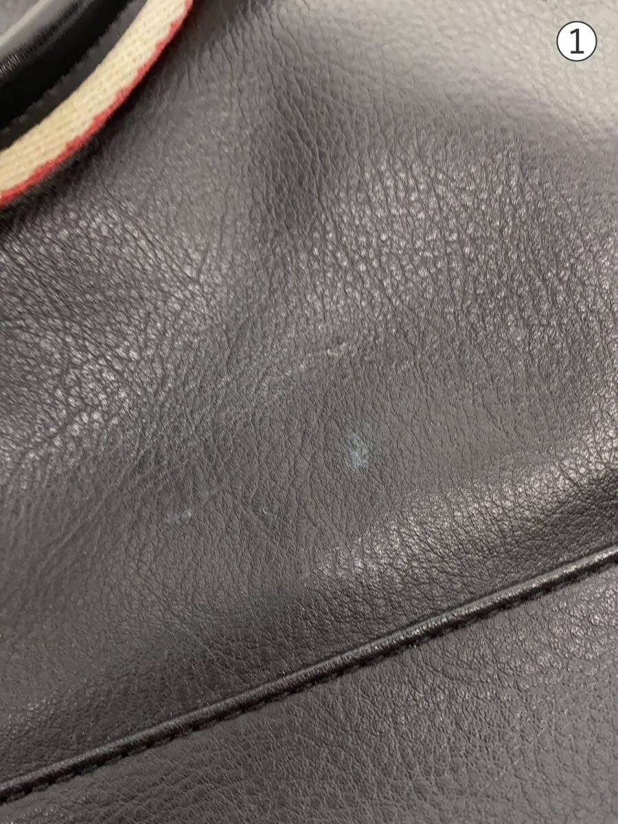 CASTELBAJAC Patch Tote Bag Leather NVY 7