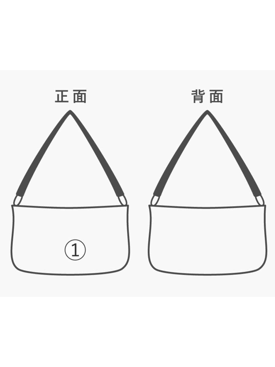 CASTELBAJAC Patch Tote Bag Leather NVY 8