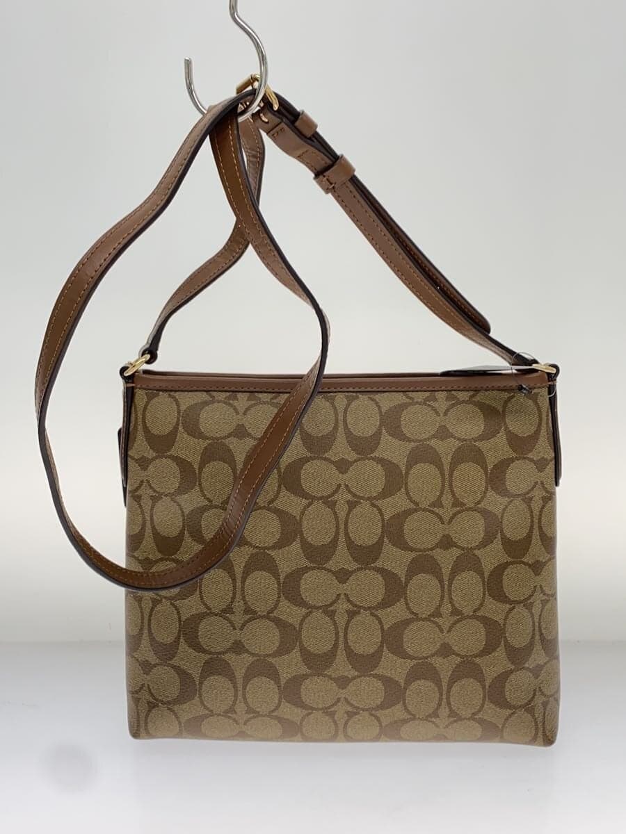 COACH Shoulder Bag_Signature PVC KHK 29210 3