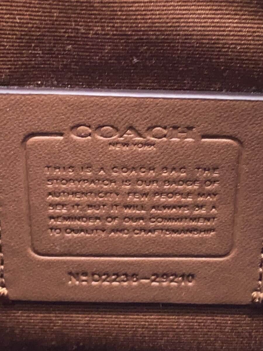 COACH Shoulder Bag_Signature PVC KHK 29210 5