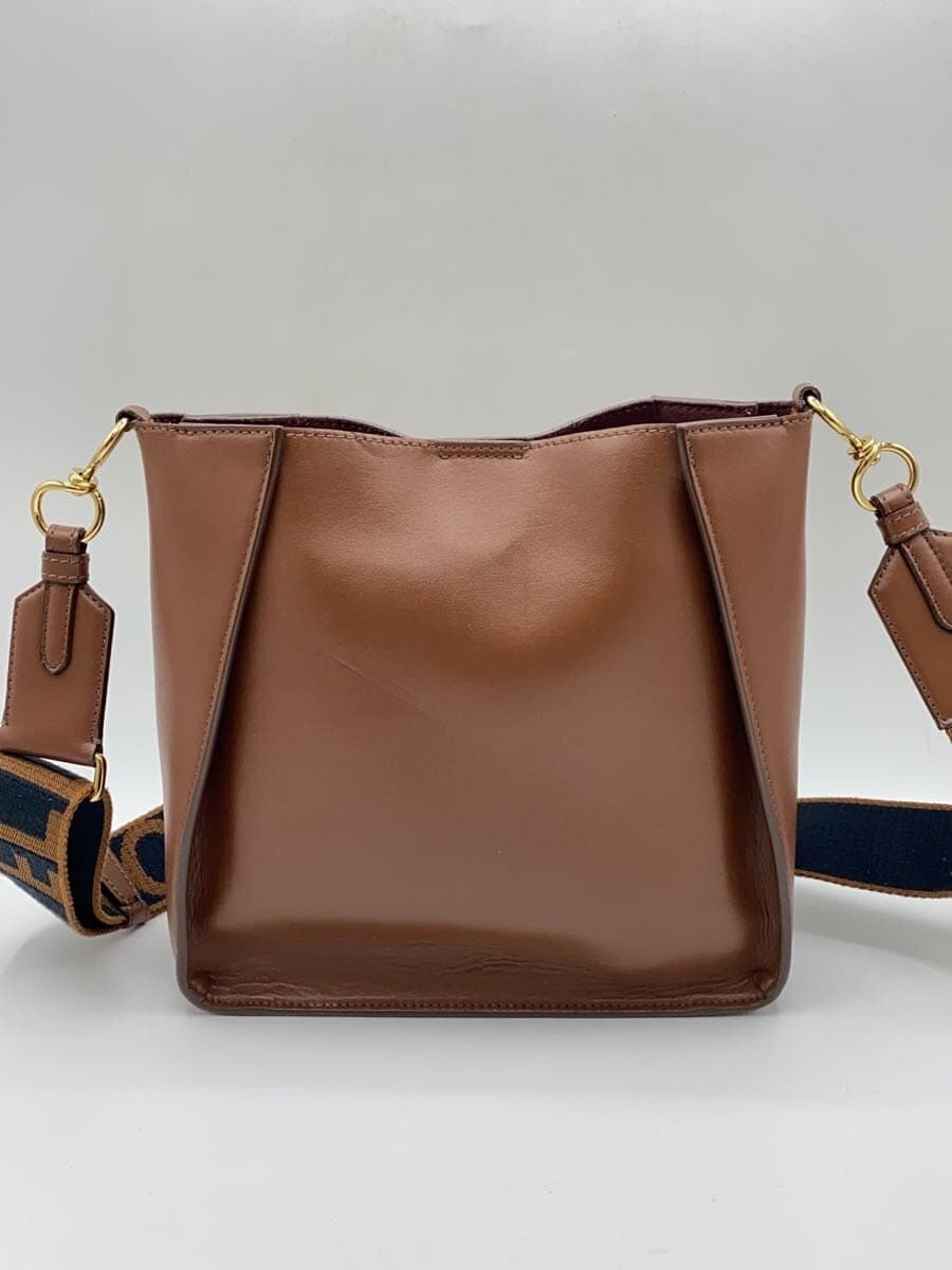 STELLA Mc CARTNEY Shoulder Bag Leather BRW 557906 W8542 3