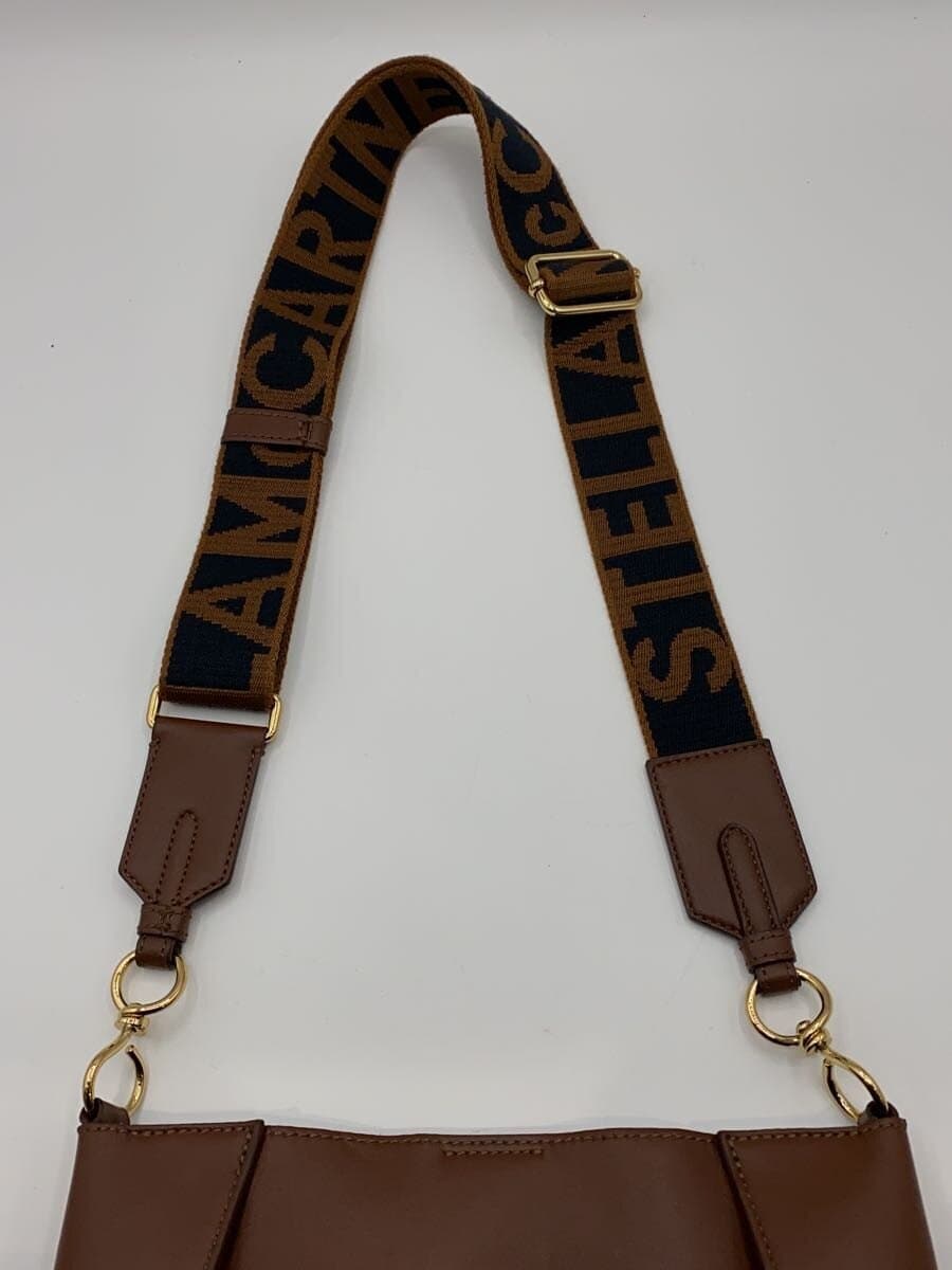 STELLA Mc CARTNEY Shoulder Bag Leather BRW 557906 W8542 7