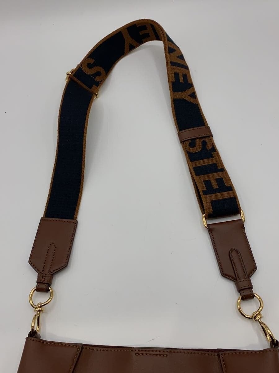 STELLA Mc CARTNEY Shoulder Bag Leather BRW 557906 W8542 8