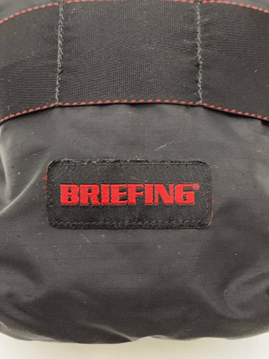 BRIEFING Shoulder Bag Nylon BLK Plain 5