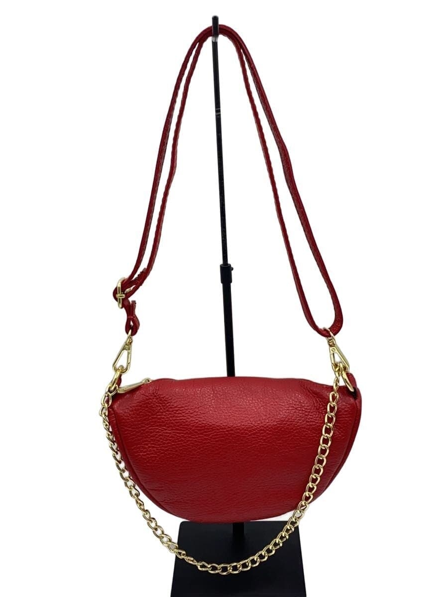 AULENTTI Shoulder Bag Leather RED 3