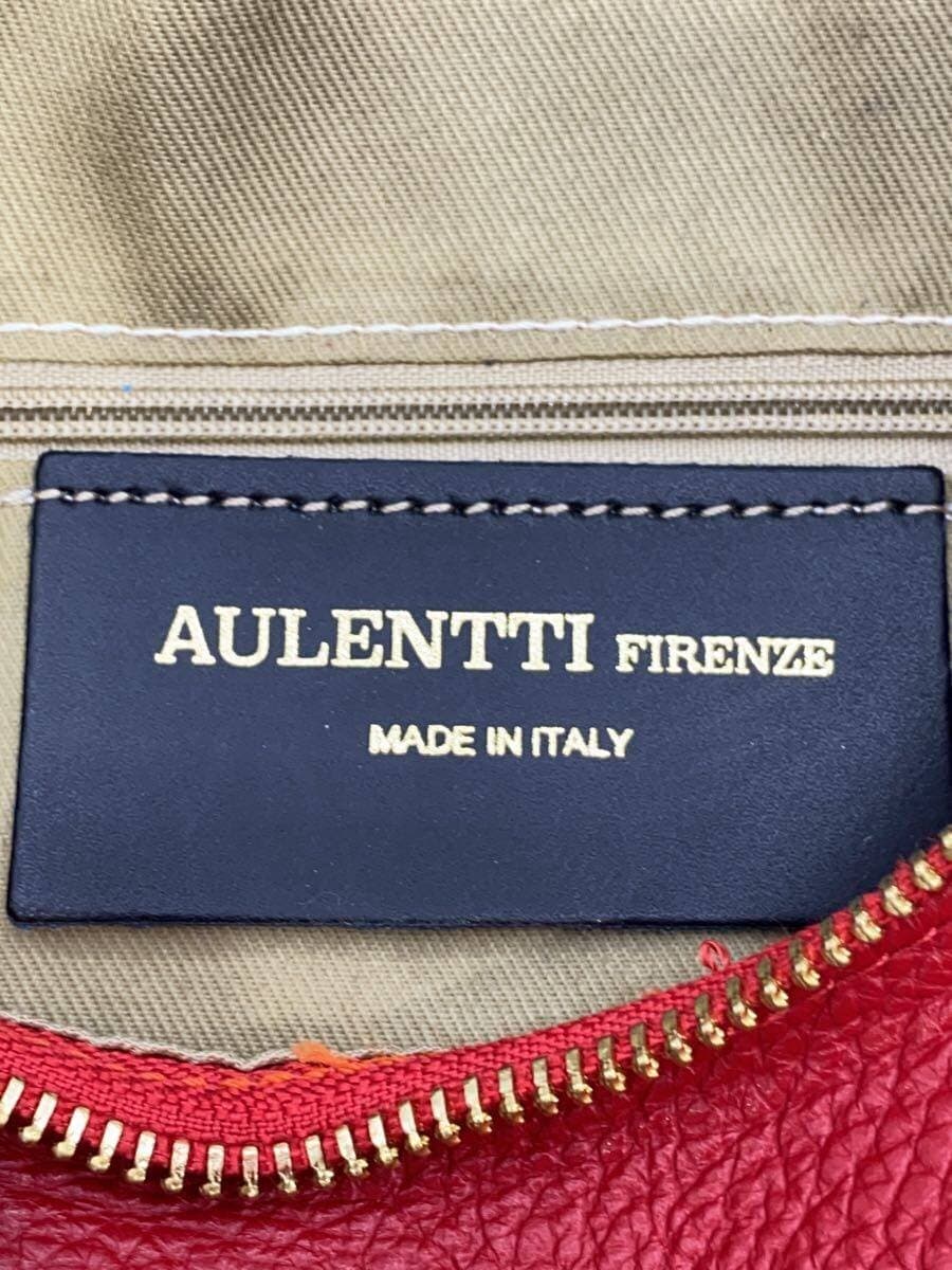 AULENTTI Shoulder Bag Leather RED 5