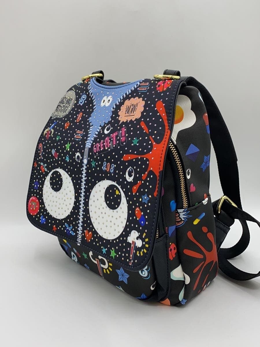Other Brand EYE THEME Backpack -- BLK 2