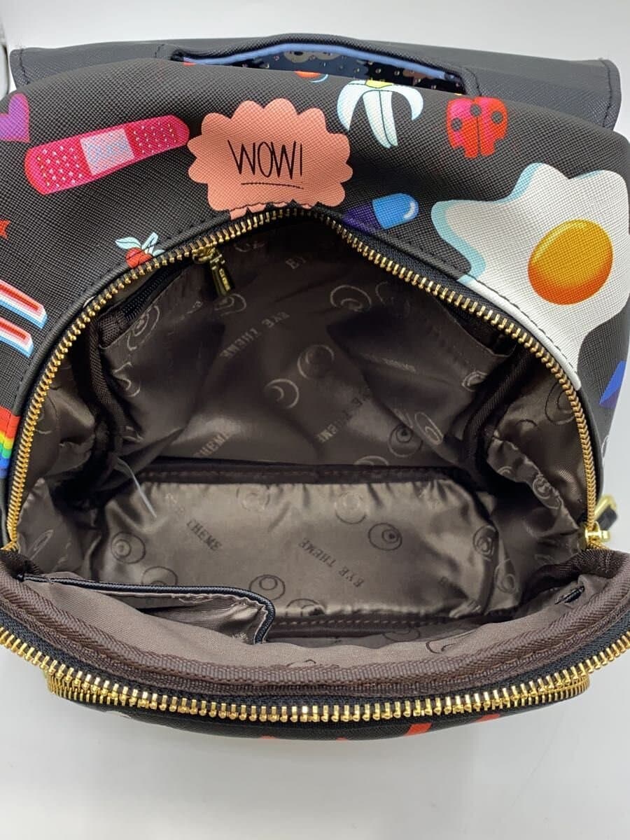 Other Brand EYE THEME Backpack -- BLK 6