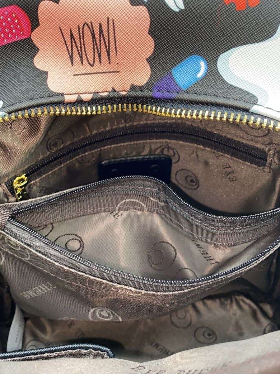 Other Brand EYE THEME Backpack -- BLK 7